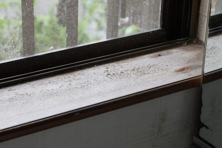 窓枠から雨漏りする主な原因 