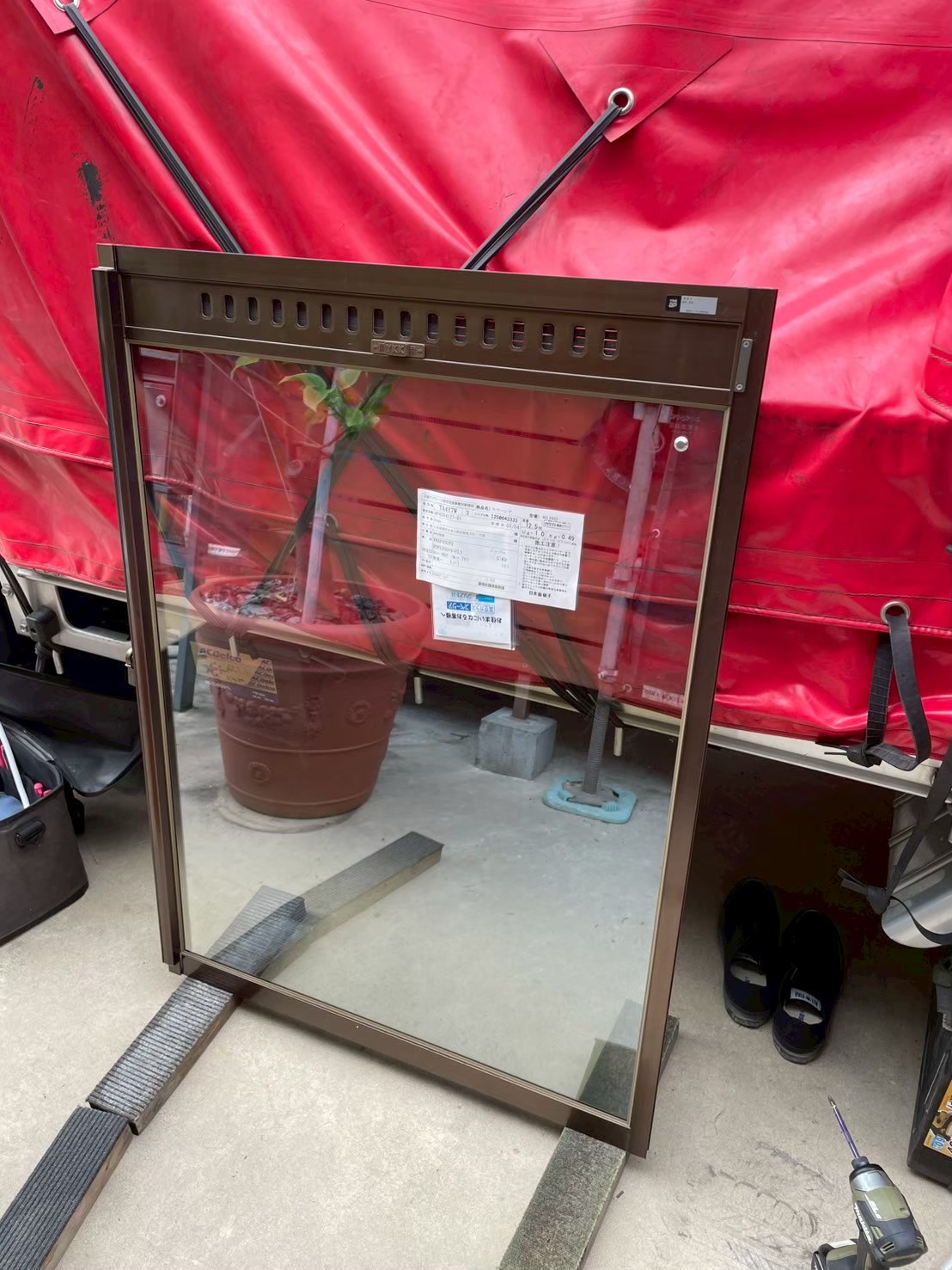 千葉県佐倉市｜ガラス交換工事（日本板硝子スペーシア）の施工事例