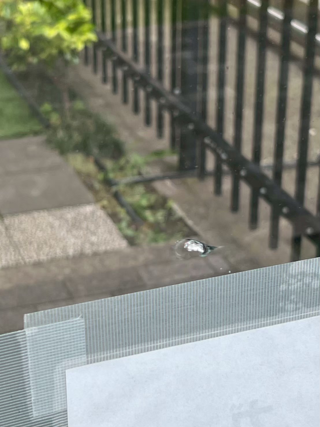 千葉県千葉市稲毛区｜自動ドアガラス交換工事（日本板硝子セキュオ30）の施工事例