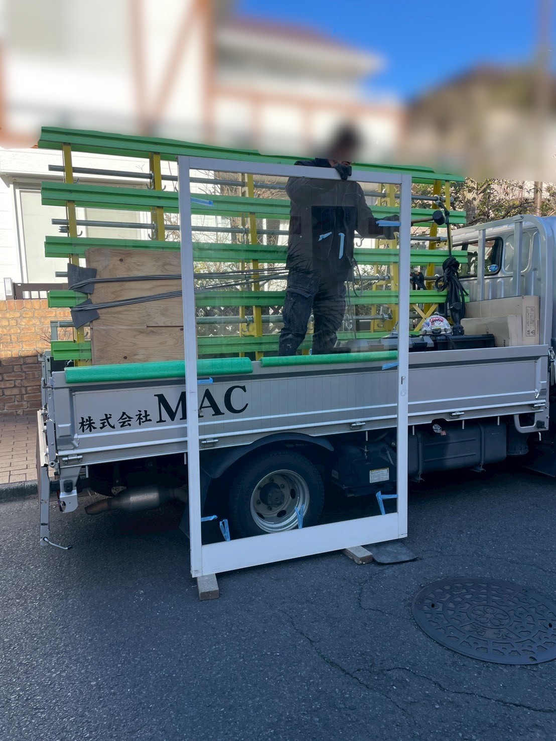 千葉県佐倉市｜ガラス交換工事（ユニワイヤー）の施工事例